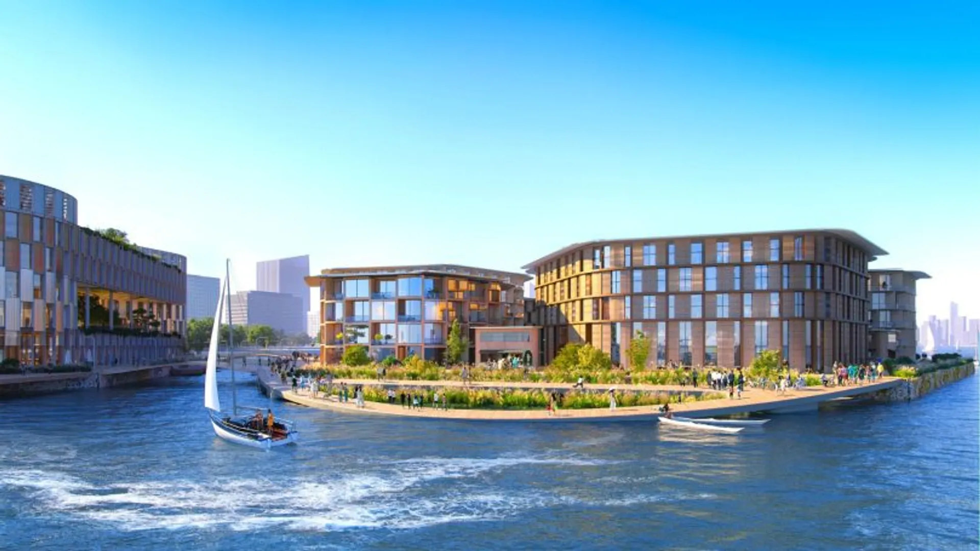 Oceanix Busan floating city